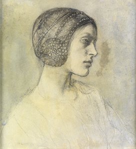 Anais, Dragend een Beguin, ca. 1822 door Ambrose McEvoy
