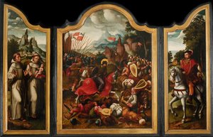 De Slag bij Clavijo, ca. 1525-1550
