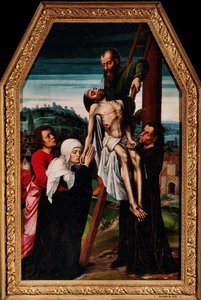 De kruisafneming, 1528 door Ambrosius Benson