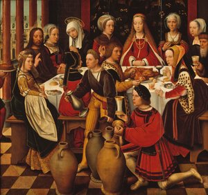 De Bruiloft in Kana, c.1530-50