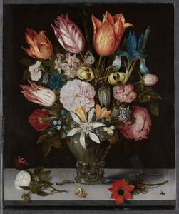 Bloemen in een Glas, 1606