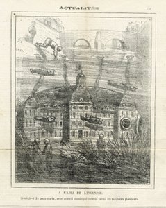 Illustratie van Cham (1819-1879) in Le Charivari door Amédée de Noé