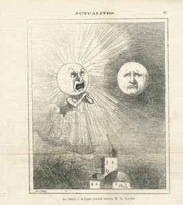 Illustratie van Cham (1819-1879) in Le Charivari door Amédée de Noé