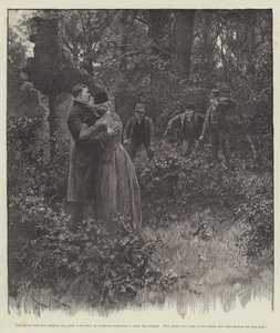 Blinde Liefde, door Wilkie Collins door Amedee Forestier