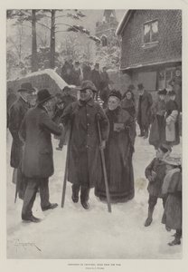 Kerstmis op krukken, thuis van de oorlog