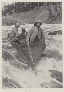 Van Euston naar Klondike, het schieten van de White-Horse Rapids