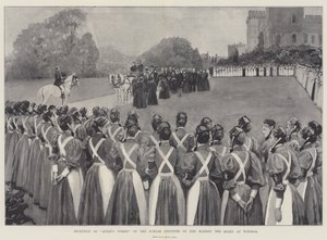 Ontvangst van de Queen