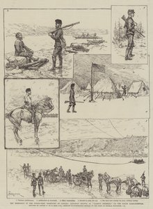 De opstand in het Noordwestelijke Territorium van Canada, Canadese Militie bij Clark