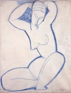 Kariatide door Amedeo Modigliani