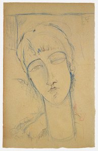 Anna Achmatova Portret van een Rode Vrouw, 1915