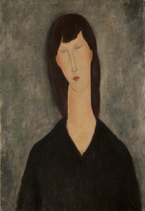 Buste van een vrouw door Amedeo Modigliani