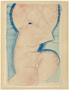 Kariatide door Amedeo Modigliani