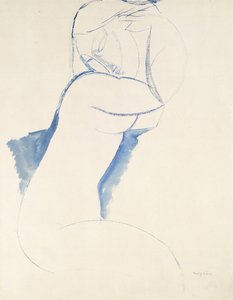 Karyatide door Amedeo Modigliani