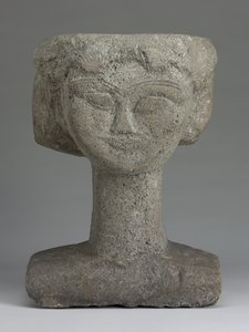 Hoofd, circa 1911 door Amedeo Modigliani