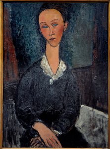 De vrouw met de witte kraag
