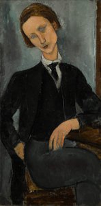 Portret van Baranowski door Amedeo Modigliani