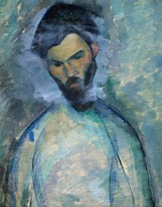 Portret van Constantin Brancusi