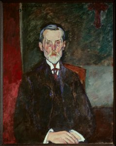 Portret van Jean Baptiste Alexandre bij het Kruis (schilderij door Amedeo Modigliani)