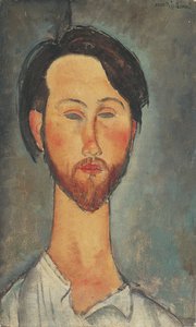 Portret van Léopold Zborowski 1889-1932, 1918