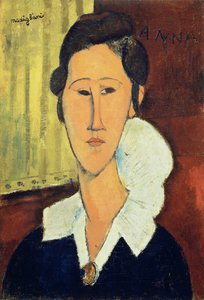 Portret van Madame Hanka Zborowska, 1917