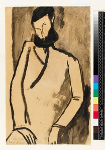 Portret van een bebaarde man, 1909