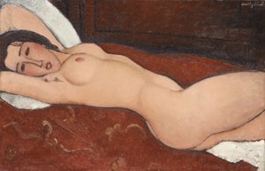 Liggend naakt, 1917