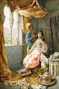 De Favoriet van de Sultan, 1900 door Amedeo Momo Simonetti