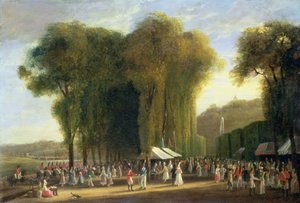 Feestdag in St. Cloud: Britse troepen op wacht, september 1815 door Amelia Long