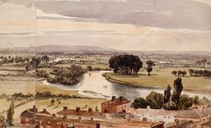 Panoramisch landschap