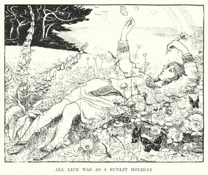 Heel het leven was als een zonnige vakantie door Amelia M. (attr.to) Bowerley or Bauerle