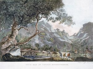 Baksteenoven in Clydach, Monmouthshire, 1795 door Amelia de Suffren
