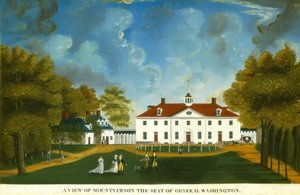 Een uitzicht op Mount Vernon