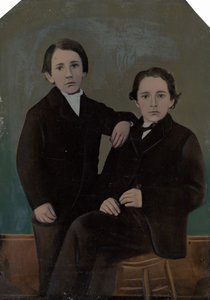 Portret van Twee Jongens