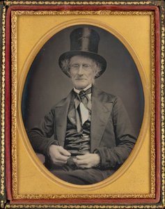 Portret van een Man door American 19th Century