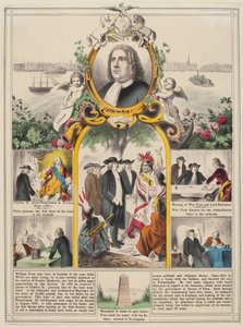 Geschiedenis van William Penn door American 19th Century