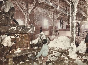 Mississippi katoenfabriek in Dahomey door American 19th Century, Detroit Photographic Company