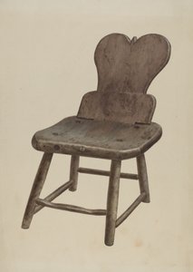 Pa. Duitse Stoel door American 20th Century