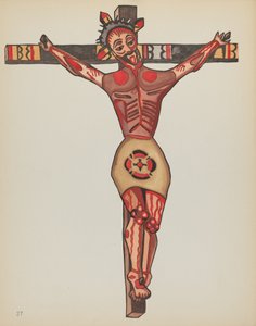 Plaat 27: Christus Gekruisigd: Uit Portfolio 