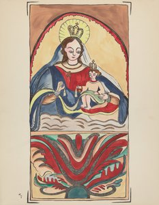 Onze-Lieve-Vrouw van de Berg Carmel: Uit Portfolio "Spaanse Koloniale Ontwerpen van New Mexico"