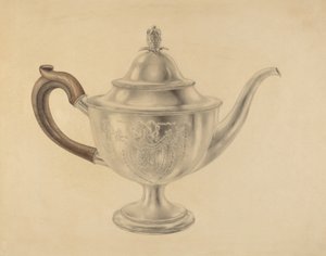 Theepot door American 20th Century