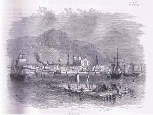 Montreal, illustratie uit Cassells Geschiedenis van de Verenigde Staten uitgegeven door Cassell, Petter & Galpin, ca. 1900 (litho)