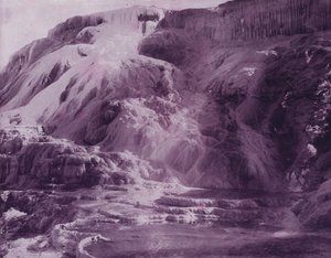 Beryl Springs en Cleopatra Terrace, Yellowstone National Park