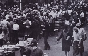 Chicago: De Ghetto op een drukke dag door American Photographer (after)