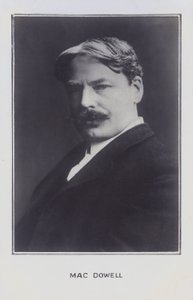 Edward MacDowell, Amerikaanse componist (zw/w foto) door American Photographer (after)