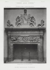 Open haard: Museo Nazionale, Florence door American Photographer (after)