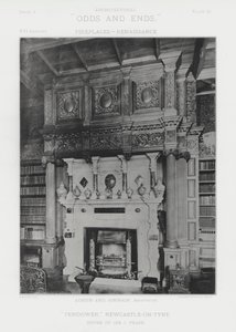 Open haard: "Pendower," Newcastle-on-Tyne door American Photographer (after)