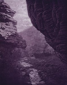Grand Canyon van de Colorado, nabij de Tempel van Set door American Photographer (after)