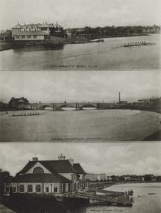 Harvard University: University Boat Club, Larz Anderson Bridge, Weld Boat Club door American Photographer (after)