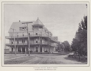 Jamestown, NY: Pickard House, Bemus Point door American Photographer (after)