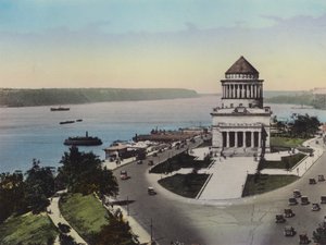 New York: De Hudson Rivier en Riverside Drive; Grant